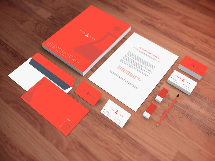 Download Realistic Stationery PSD Mockup - graphberry.com