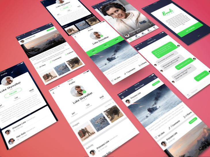 Download Perspective App PSD Showcase Mockup - graphberry.com