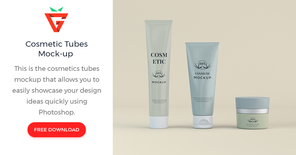 Download Cosmetic Tubes Mockup - graphberry.com